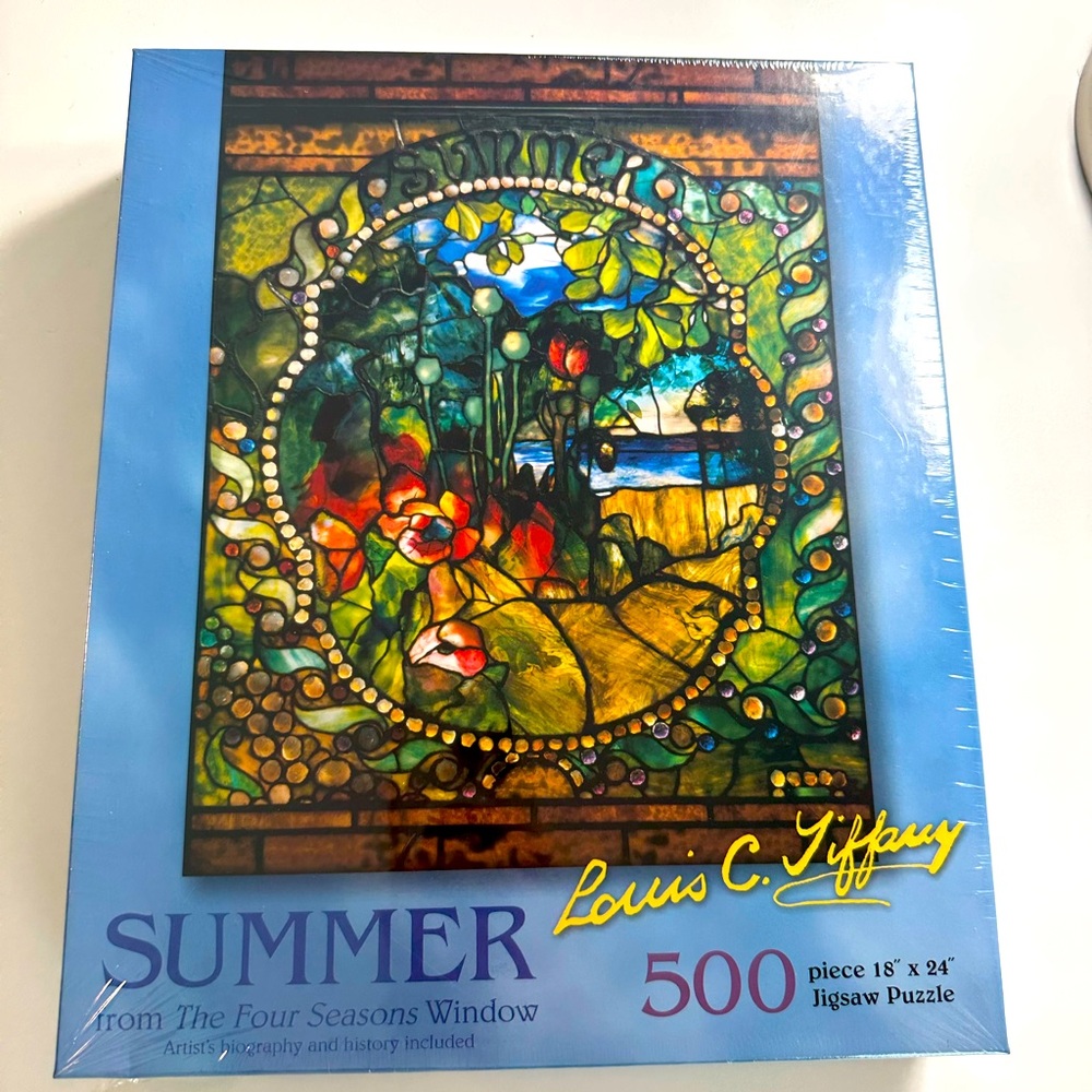 Louis Tiffany Puzzle- 500 Pieces